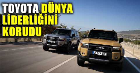Otomotivin lideri yine Toyota