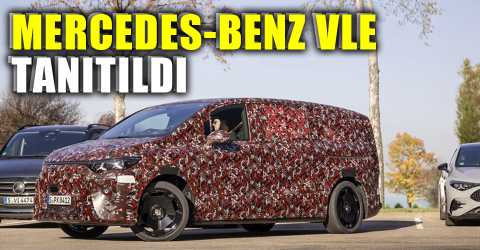 Mercedes’in elektrikli VLE’si geliyor