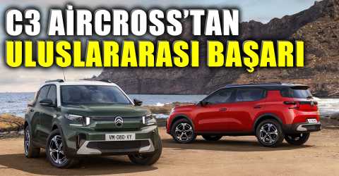 Citroën C3 Aircross’a ödül