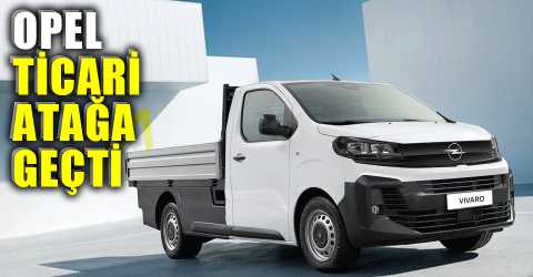 Yerli üretim Vivaro kamyonet satışta