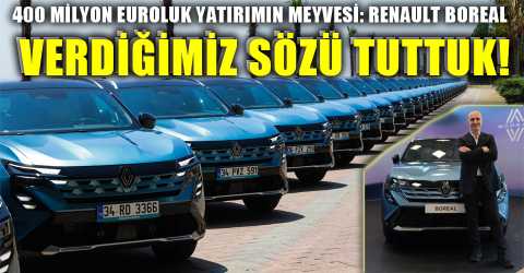 Renault Boreal Bursa’dan yola çıkıyor 