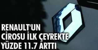 Renault Grubu'nun ilk çeyrek cirosu 10 milyar 489 milyon Euro