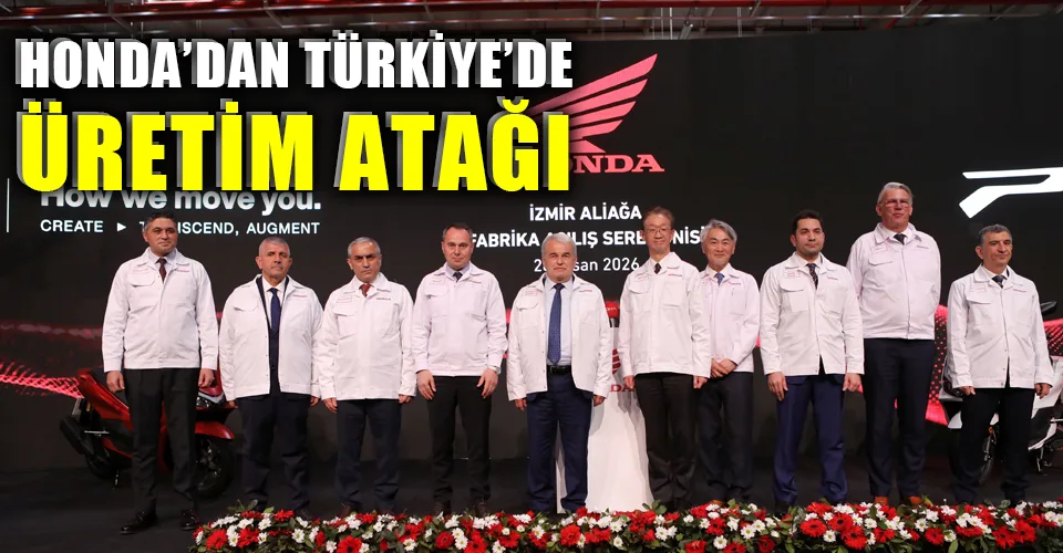 Honda Türkiye’den motosiklet yatırımı