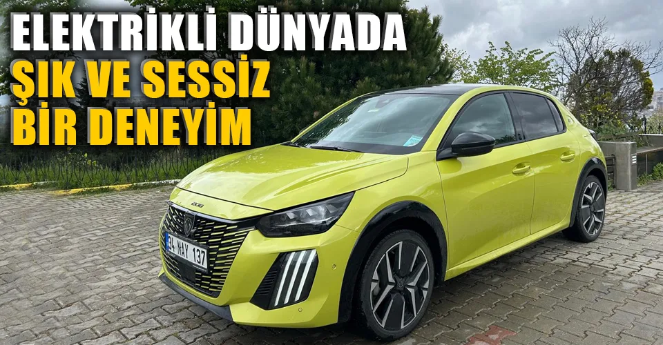 Peugeot E-208 sürüş deneyimi