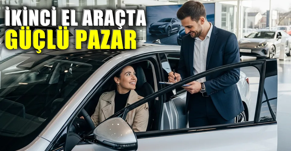2. el araç pazarı 3,5 milyona ulaştı