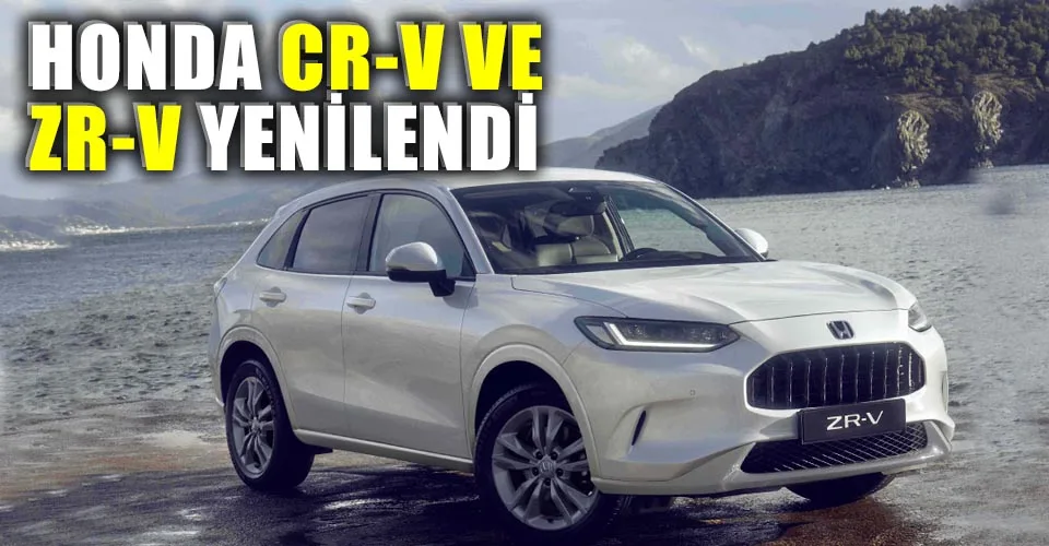 Honda’nın hibrit SUV’ları yenilendi