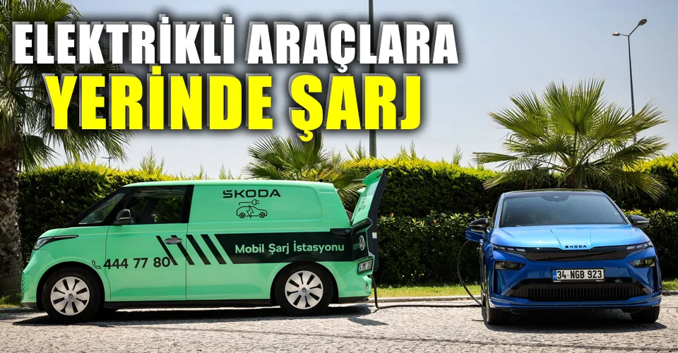 Škoda'dan mobil şarj desteği