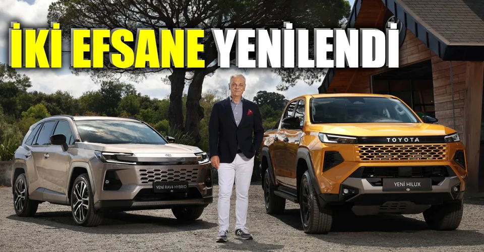 Toyota Hilux satışta RAV4 yolda