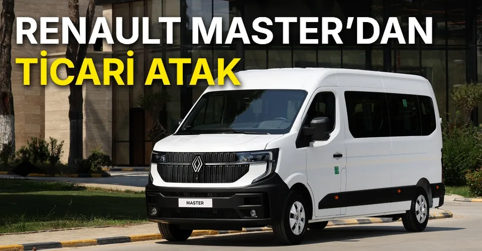 Renault Master ticari hayata güç katıyor
